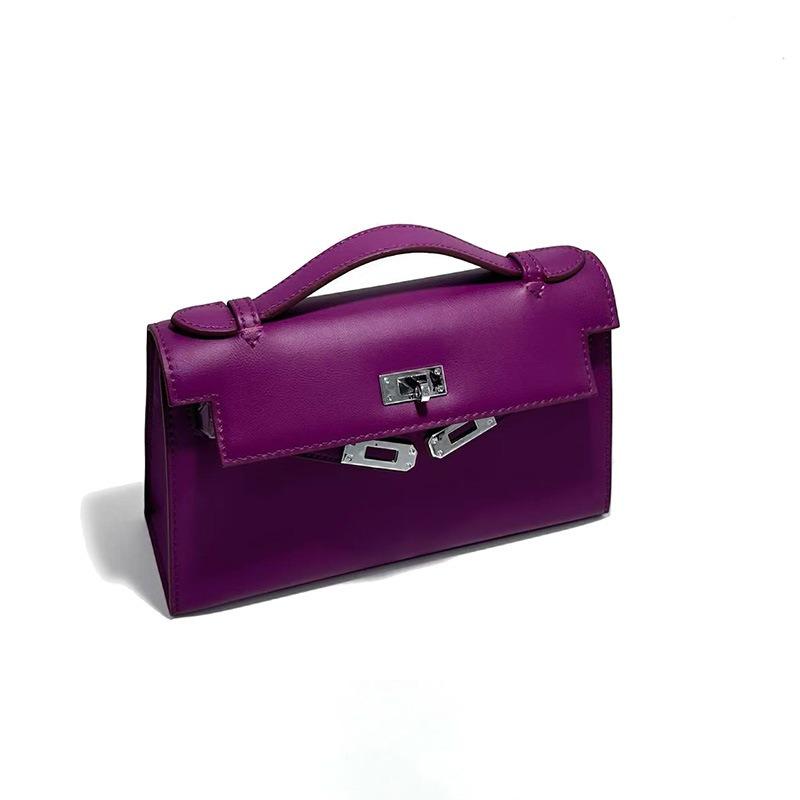 

Весна и лето новая кожаная мини сумка через плечо портативная цепочка женская сумка легкая роскошь 22CM