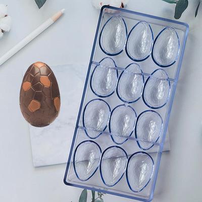 12/32 Löcher Schokoladenform Kleines Osterei 3D Polycarbonat Pralinen Schokoriegel Professionelle Konditorei Backen Gebäckwerkzeuge