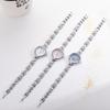 Light Luxury Diamond Cross Flower Bracelet Watch Women's Watch Niche High-end Fashion Versatile Waterproof Quartz Watch
