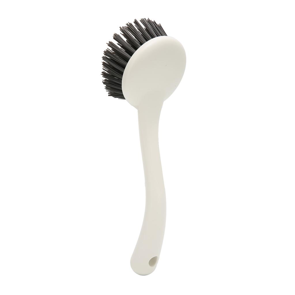 Cooktop Cleaning Brush Long Handle Durable Bristles White Sink Cleaning Brush for Household Kitchen