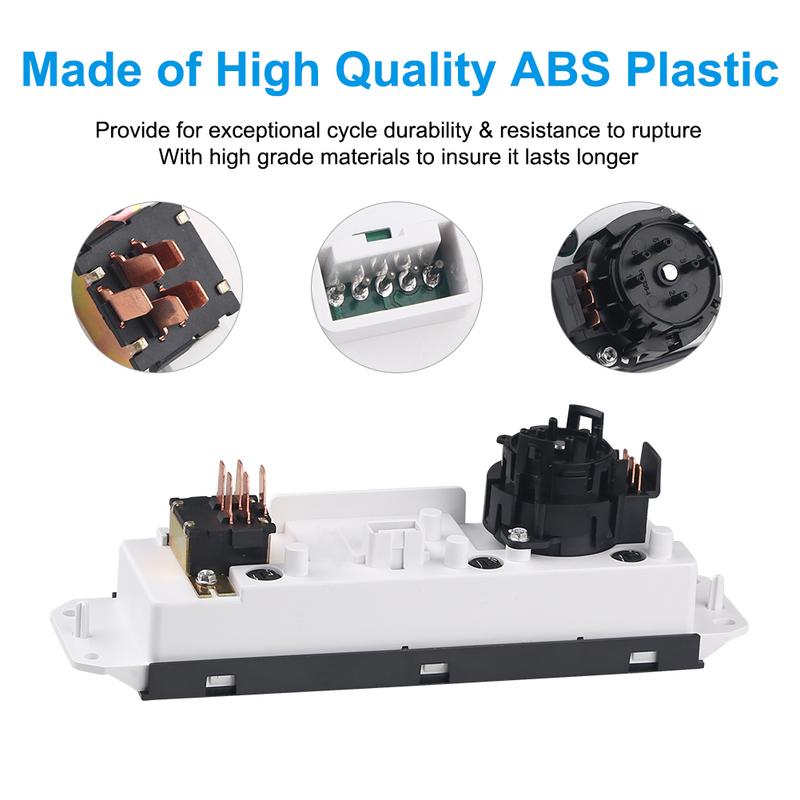 55037473AB 1 Set HVAC Air conditioner heater control panel and blower motor switch for Jeep Wrangler TJ 1999-2004 BL101 HS-373