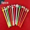 5/10/20 szt. Długopisy świąteczne Długopisy żelowe z kreskówkowym tuszem Nowy Rok Prezent dla dzieci Upominki na przyjęcie urodzinowe Artykuły szkolne Nagroda dla ucznia