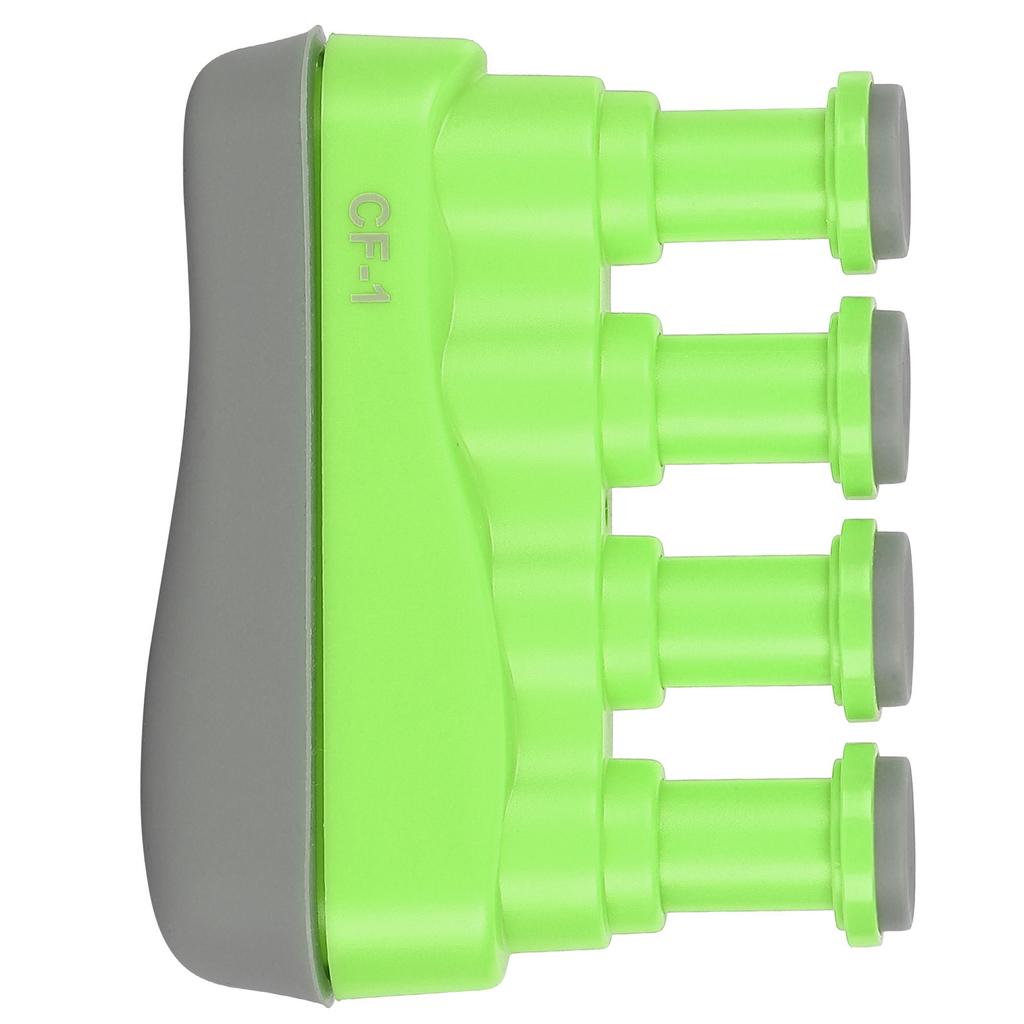 Dispozitiv de Întărire a Degetelor Antrenament cu Declanșator Exercițiu pentru Prinderea Mâinii Antrenor Ergonomic din Silicon pentru ChitarăVerde
