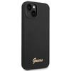 Guess Guhcp14Mslsmk Iphone 14 Plus / 15 Plus 6.7 Czarny/Black Hard Case Silicone Vintage Gold Logo
