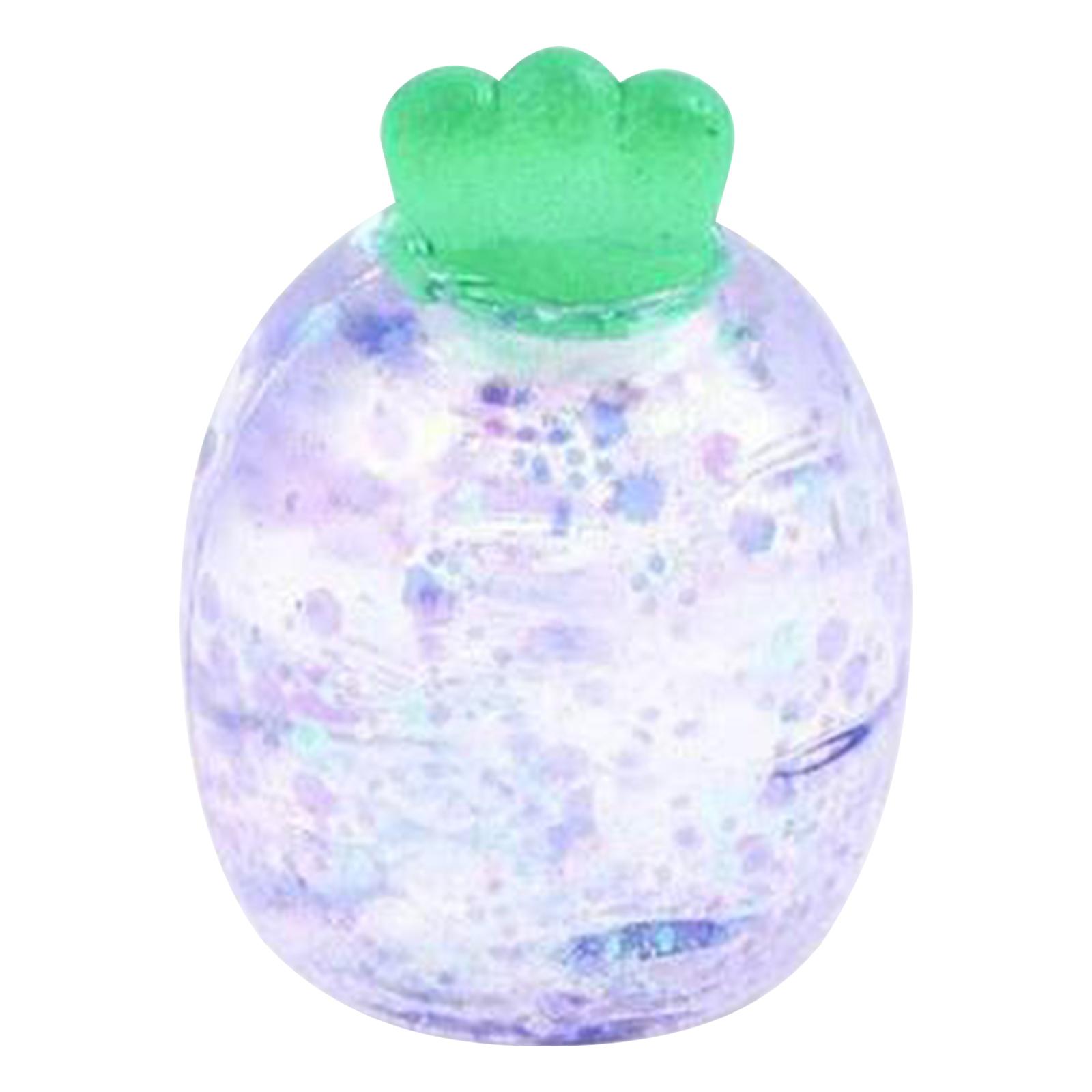 

Cute Malt Carrot Pinch Stress Ball Mini Radish Squeeze Toy Sensory Calming Toys Easter Stuffers Party Flavor for Kids Adults фиолетовый