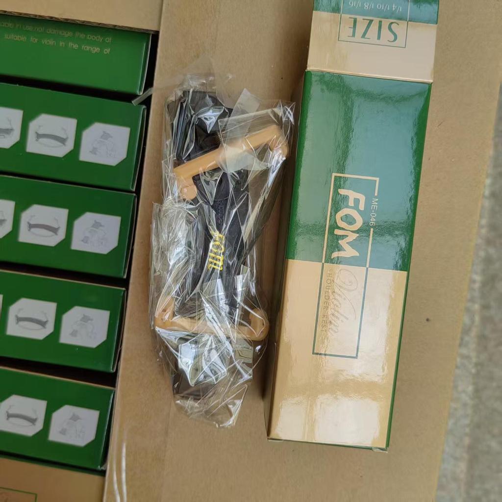 FOM Adjustable Violin Shoulder Rest with Chin Pad - All Models Available