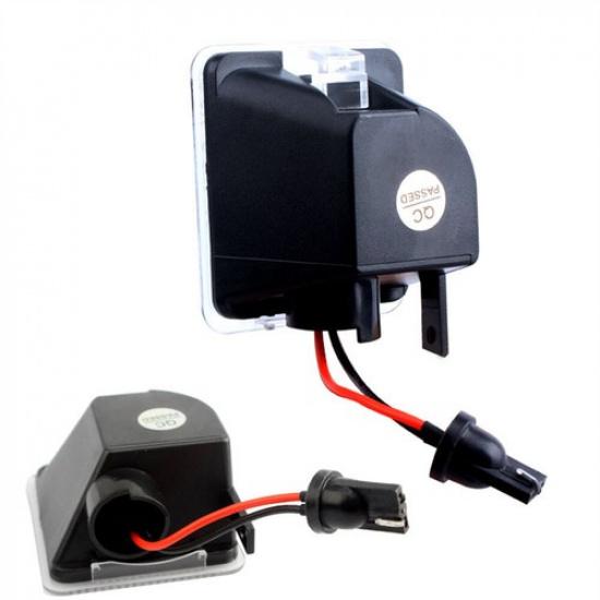 2Pcs LED Side Under Mirror Puddle Light For Ford C-Max Escape Focus Kuga Mondeo