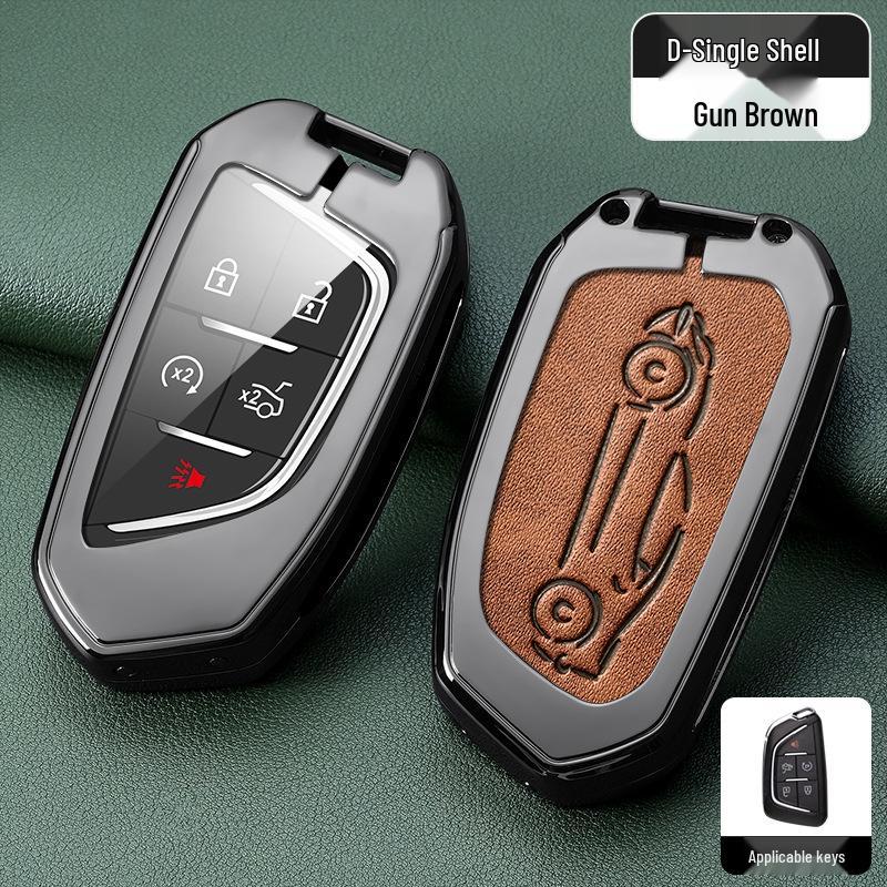 Cadillac XT5, CT5, XT4, XT6, CT6, XTS, ATSL, CT4 Premium Metal Key Cover