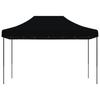 Pop Up Party Tent Foldable Black 410 X 279 X 315 Cm