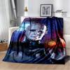 hellraiser horror print blanket picnic blanket thin blanket flannel soft and comfortable home travel bed blanket birthday gift