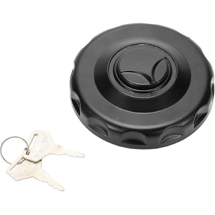 ACROPIX Plastic Locking Gas Cap Lock Fuel Tank Cap Black Fit for Mercedes Benz with Keys No.0004700305 - Pack of 3