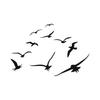 Black Bird Wall Sticker Removable Decal for Home Decor Bedroom Living Room Wall Art