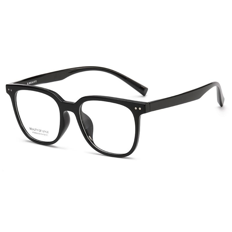 JYL TS Women's Square Optical - Myopia-Ready Retro Minimalist Literary GTP-AT68606
