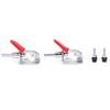 2 Set Push Pull Toggle Clamp Quick Positioning Hand Tool Home Decoration Accessories