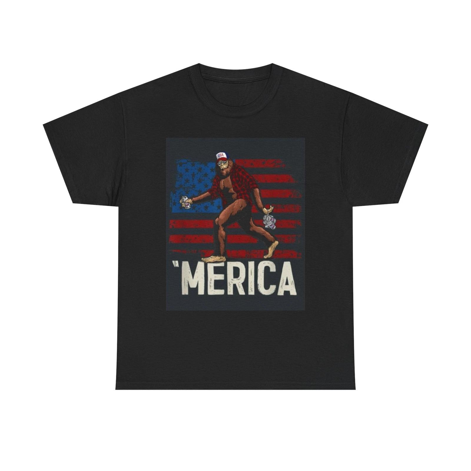 Men s and Women s T-shirts Redneck Sasquatch Funny Graphic XS
