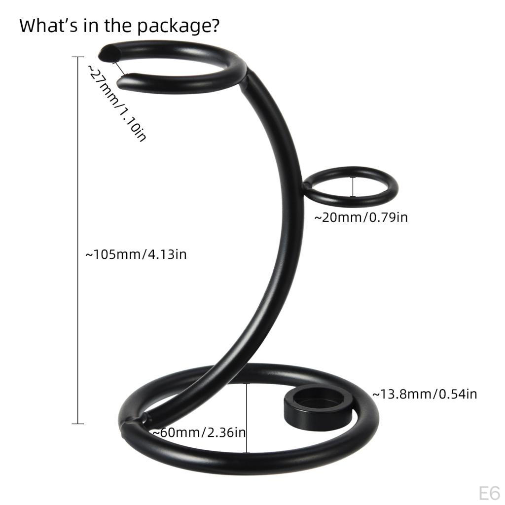 Deluxe Mens Shaving & Brush Stand