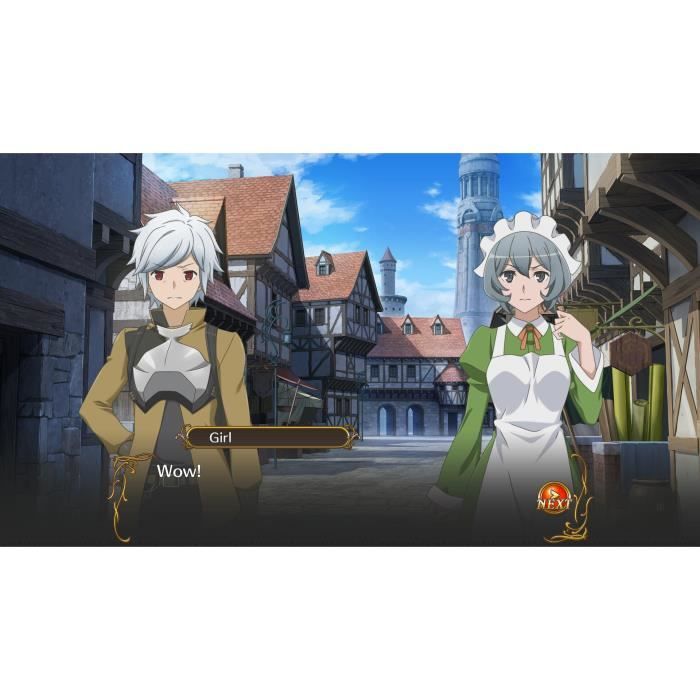 Is It Wrong To Try To Pick Up Girls In a Dungeon ? Infinite Combate Jeu PS4