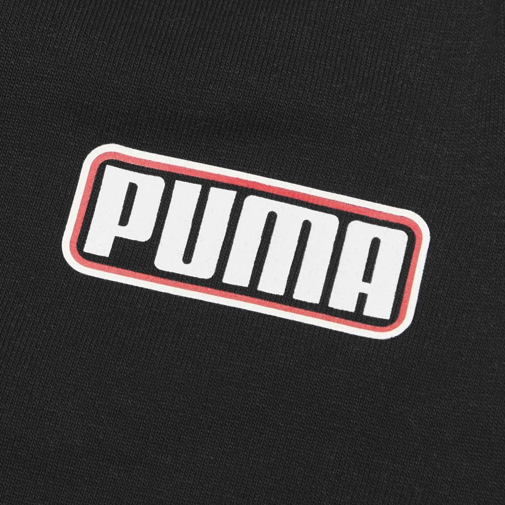 Puma Summer Stripes Sweat Shorts Women Shorts Black 845873-01