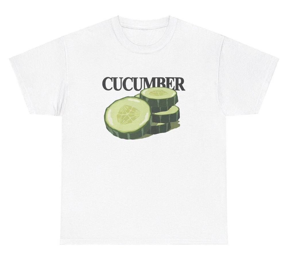 Cucumber Graphic T Shirt Funny Cucumber Lovers Oddly Specific Humor Gift Tee S