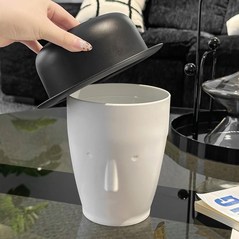 Mr. Hat Tissue Box Home Living Room Decoration Gentleman Tissue Box Kitchen and Bathroom Storage Supplies Ornament Gift