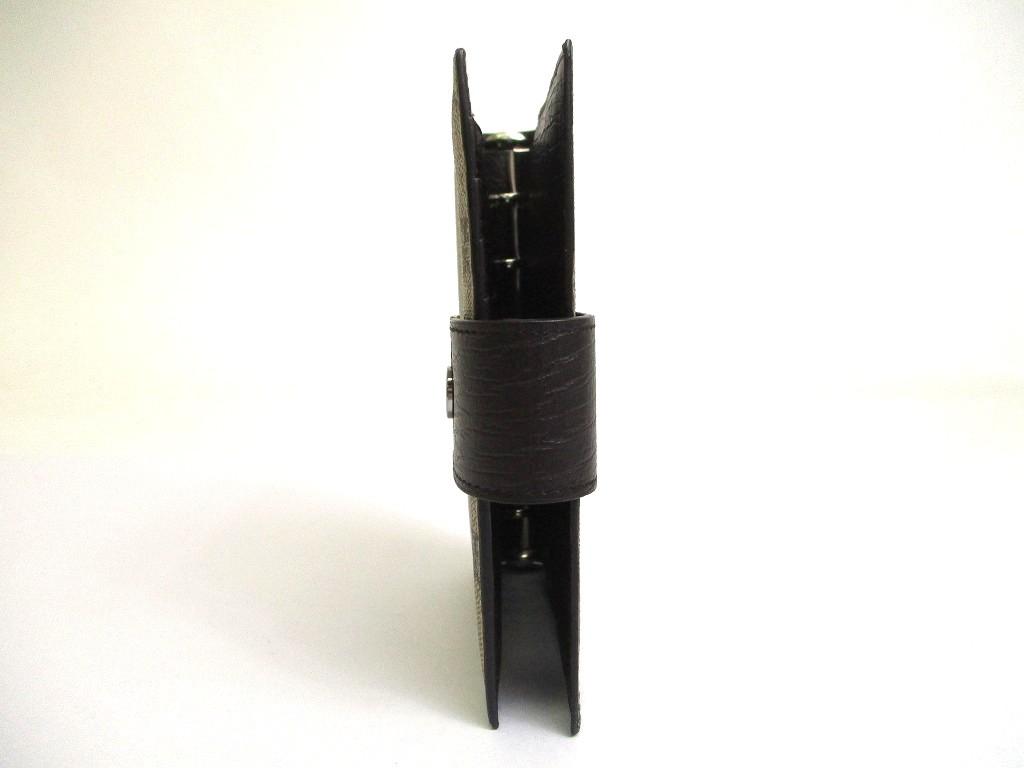 Authentic GUCCI GG Coating Canvas Document Holders Small Size #a668  Open box