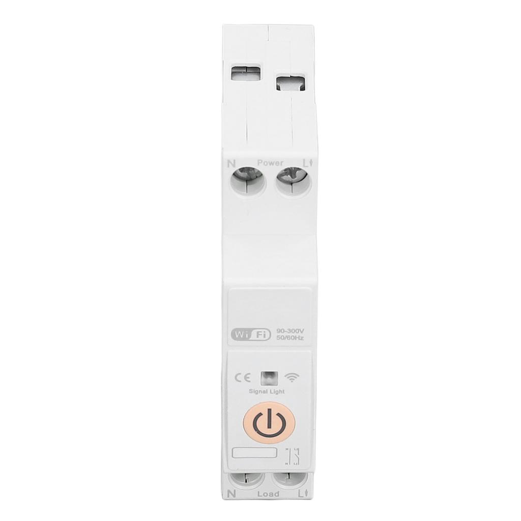Din Rail Circuit Breaker Remote Control Smart WIFI Switch for Household Appliances AC 90‑300V 2P