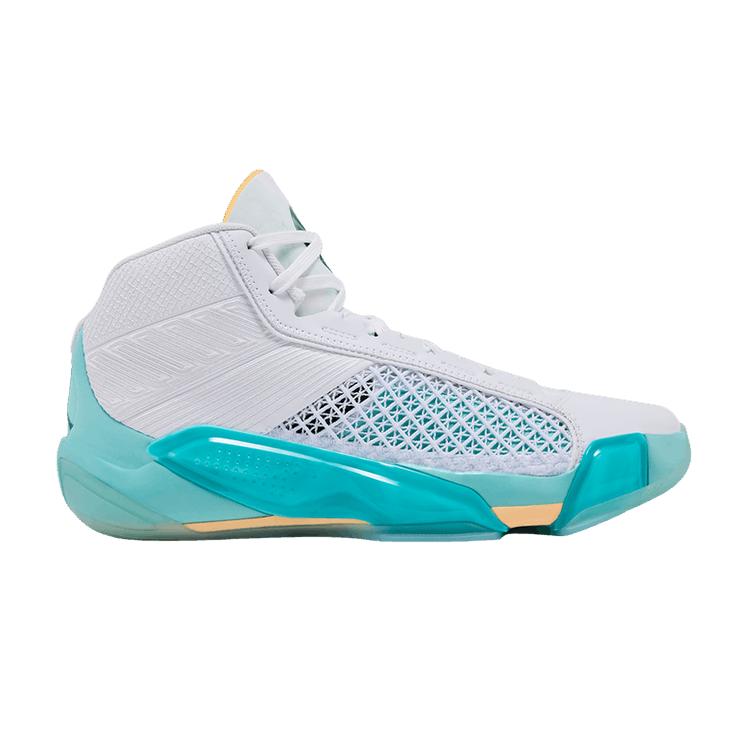 Guo Ailun x Air Jordan 38 PF White Clear Jade 44.5