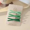 3Pc/Set Cross Hair Clips Geometry Duck Beak Clip Fashion Bang Clip  Hair Styling