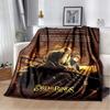 2025 New Fashionable L-Lord of the Rings Printed Blanket Hotel Office Comfortable Warm Sofa Bed Soft Blanket Gift Picnic Blanket