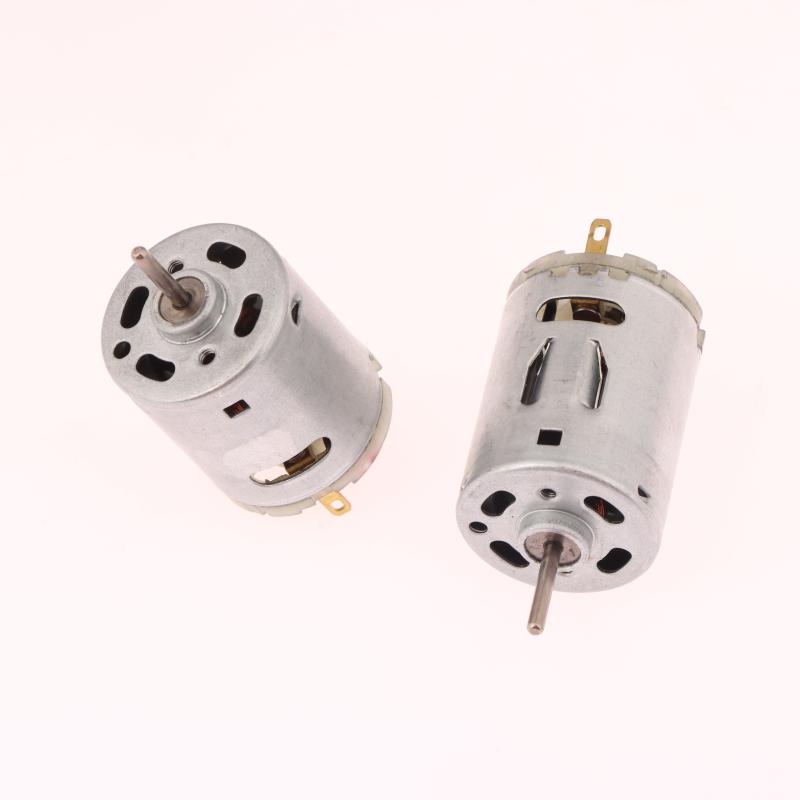 1 Piece DC Motor 12V 365 385 High Speed Carbon Brush Electric Motor DIY Toy Fan Mini Micro Motor For Hair Dryer