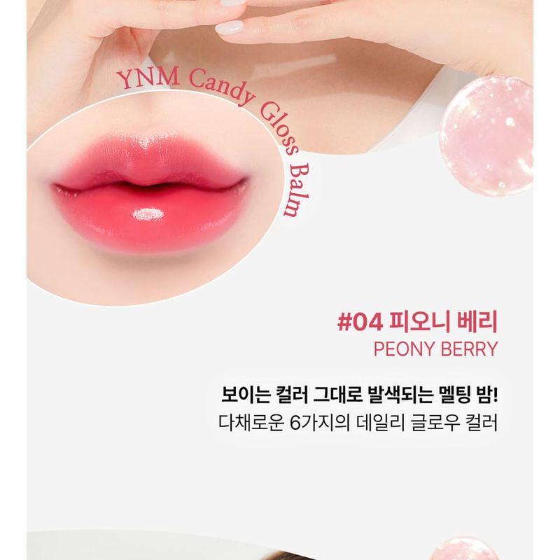 YNM - Candy Gloss Balm - 10 Colors