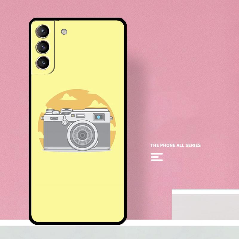 Classic Camera Lens Phone Case For Samsung Galaxy S25 S26 Ultra S20 S21 S22 S23 S24 Plus S10 S25 FE Cover Coque