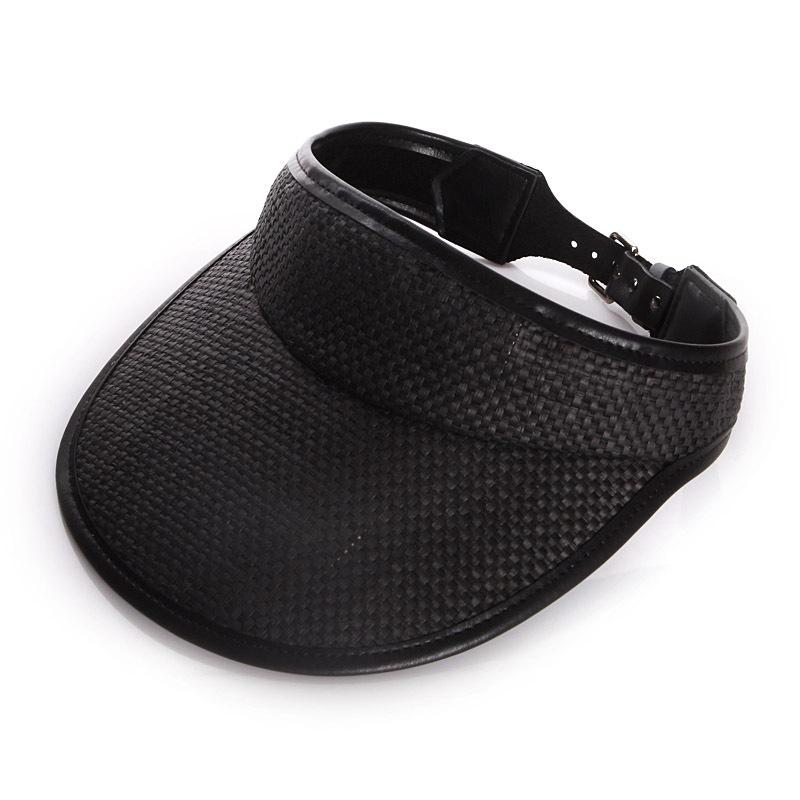 Summer South China, Children's Empty Cap, Leather Parent-Child Papyrus Shade Adult Baseball Cap, Men and Women