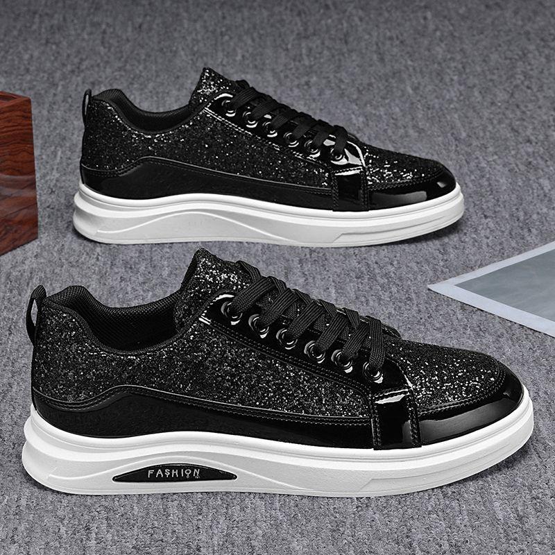 

Men s Plus Size High-Top Retro Skate Shoes - Non-Slip, Thick-Soled, Height-Increasing Casual Outdoor Sneakers. Size 44