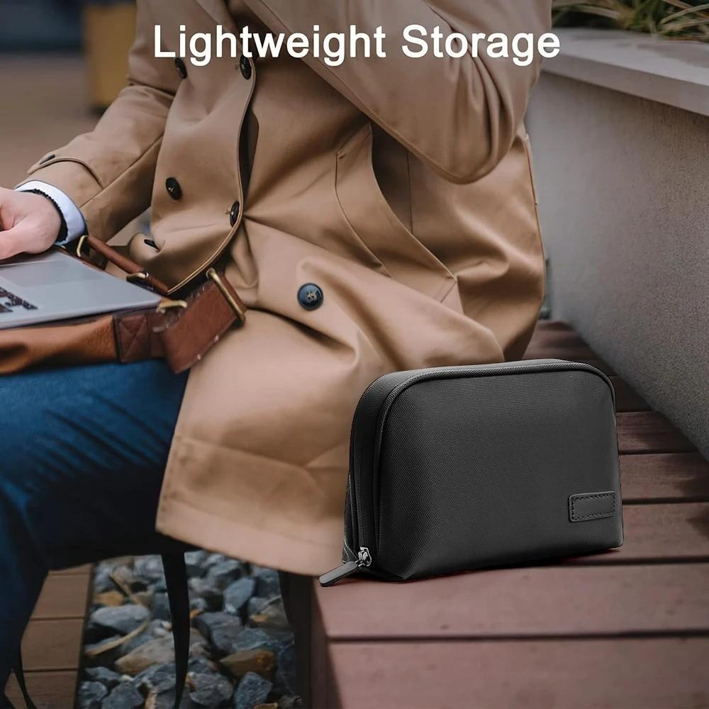 New Portable Storage Bag Waterproof Multifunctional Bank Digital Cable Case Large Capacity Earphone Case Travel