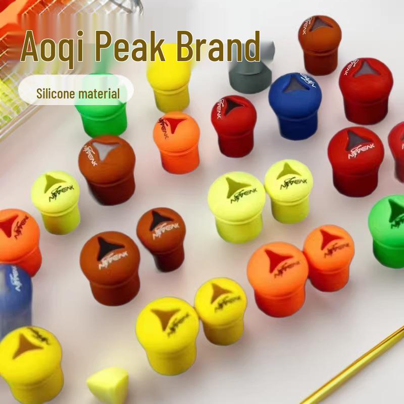 

Ao Qi Feng Silicone Non-slip Fishing Rod Fixing Ring & Protective Sleeve Small Rear Plug (50 pcs)