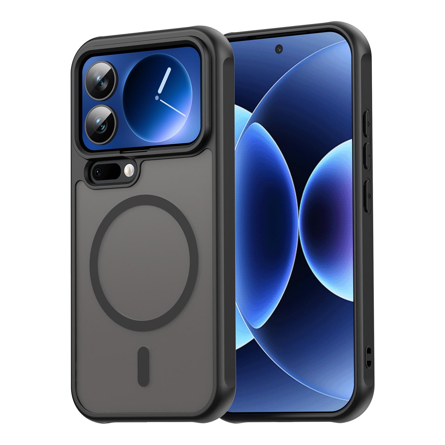 Xiaomi 17 Pro Max Phone Case,Magnetic Shockproof Phone Case,Bumper Hybrid Cover for Xiaomi 17 Pro Max