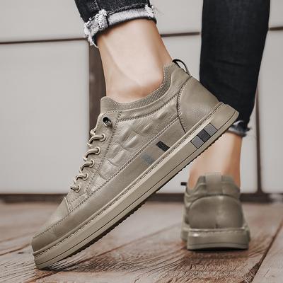 Moda Alta qualità da uomo gentleman sneakers alla moda Minimalista e Confortevole Classiche Sportive versatili con lacci Scarpe da Ufficio per Feste