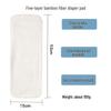 Washable Waterproof Adult Incontinence Pants - Leak-Proof Cloth Diapers for Elderly Care