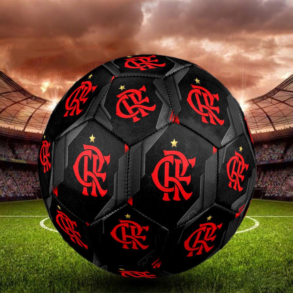 1pc Clube de Regatas do Flamengo Soccer Ball Size 5 Indoor Soccer Ball Fashion Colorful Backyard Game - Great For Sports Fans Gift HE22
