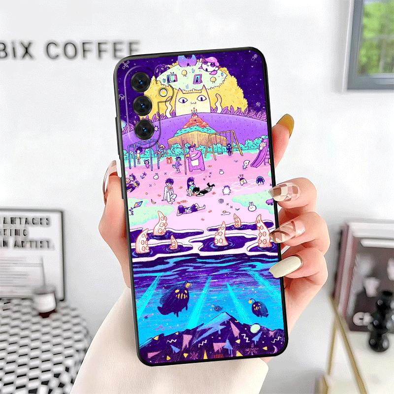 

O-Omori Cartoon Game Soft Phone Case for Samsung A17 A37 A57 A16 A26 A36 A56 A15 A25 A35 A55 A14 A24 A34 A54 A13 A23 A33 A53 A52 Samsung A33