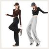 MJ Style Women's High-Waist Drawstring Relaxed-Fit Sweatpants