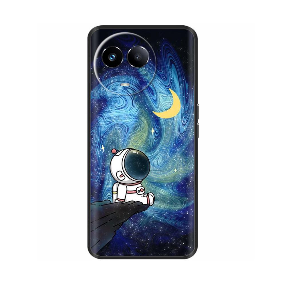 For Realme 11 5G Case Cute Design Soft Liquid Silicone Back Cover For Realme 11X Realme11 11 X 2023 RMX3785 Protection Housing