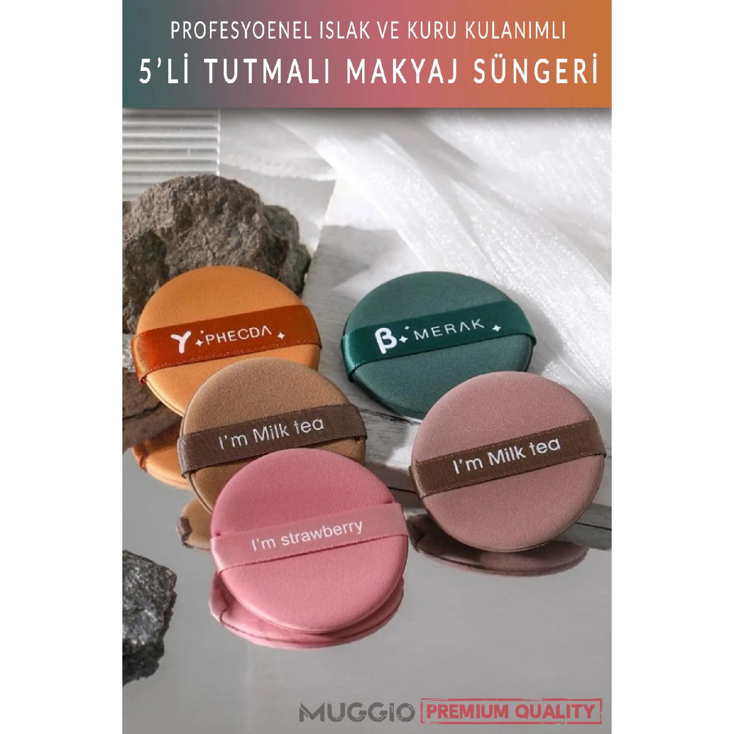 

5-piece Hold Makeup Powder Sponge