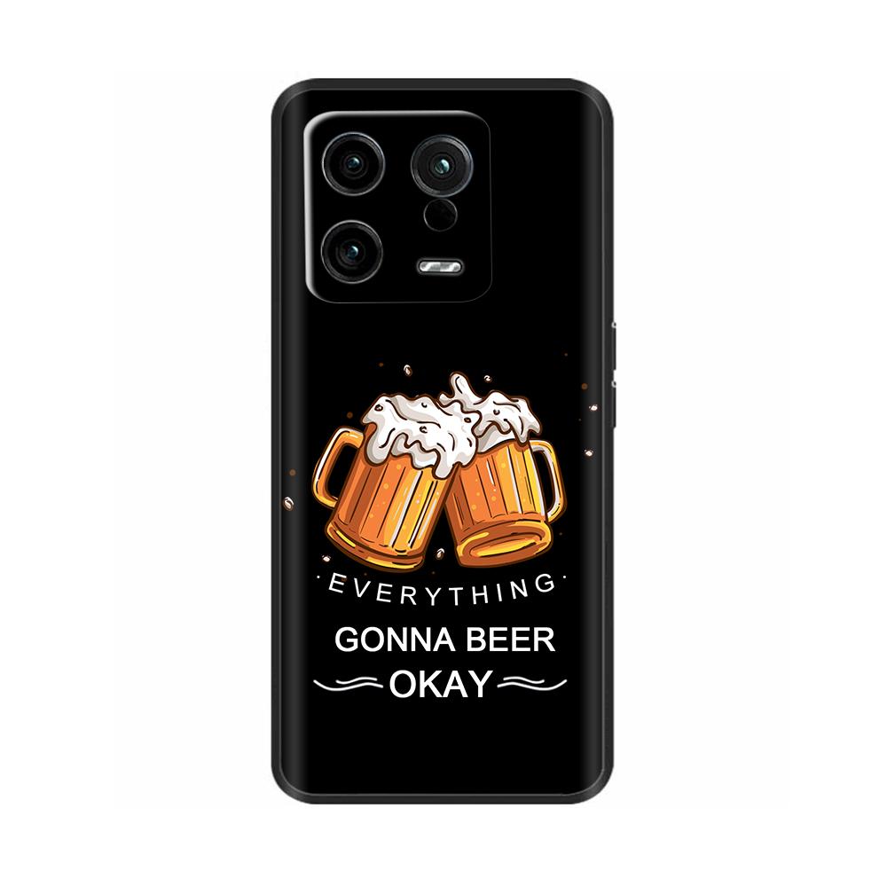 For Xiaomi13 Pro Case For Xiaomi 13 Pro Case Cute Painted Phone Cover Soft Liquid Silicone Phone Cases For Xiaomi 13 Funda