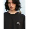 Saendeusaundeu (Unisex) Beach Graphic Oversized Short Sleeve T-Shirt Black