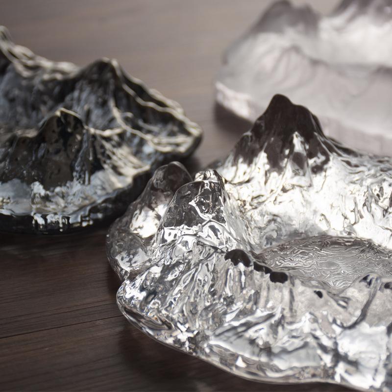 Cigar Creative Personalized Ashtray Office Bar Hotel Glacier Ashtray Luxury Home Furnishings