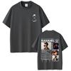 Rapper Samuel Slzr Tour 2025 T Shirts Unisex Women Fashion Hip Hop Oversized Short Sleeve T-shirts Male Casual Cotton Retro T-shirt