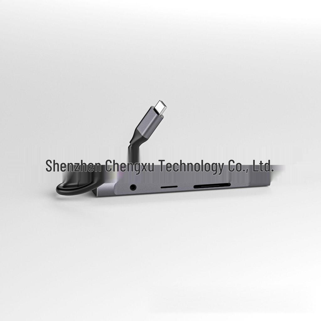 9-in-1 USB 3.0 Docking Station with HDMI Hub & Network Card Converter for Type-C Laptops