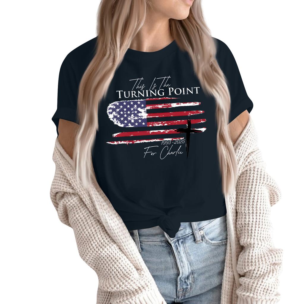 Dámská móda Ležérní Tištěné Krátký rukáv Kulatý výstřih Pulovry